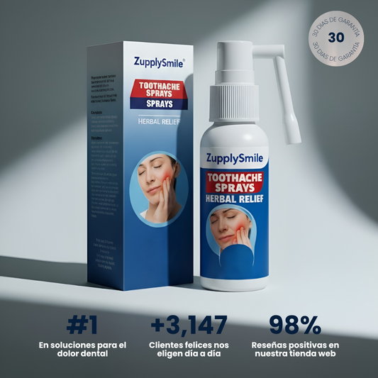 ZupplySmile™: Spray Herbal Alivio Instantáneo Tratamiento
